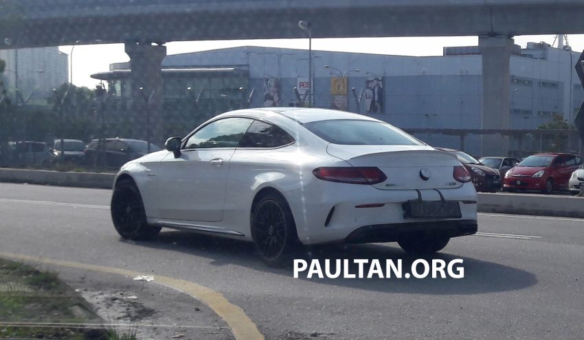 Mercedes-AMG C 63 S Coupe 谍照曝光，本周将上市！ 13238