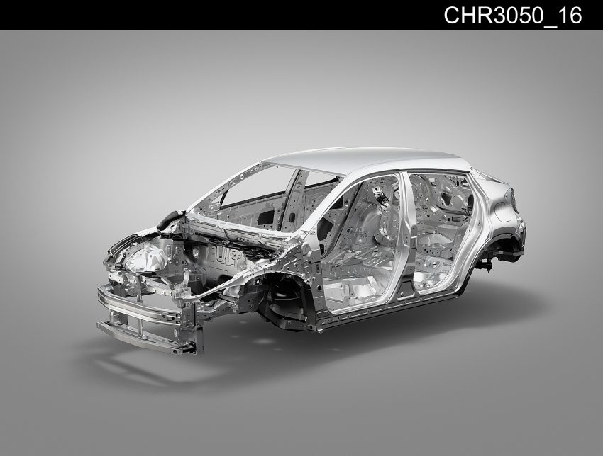 原厂发布更多 Toyota C-HR 实车宣传照，安全配备丰富！ 13089