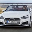 A5家族全新敞篷车，Audi A5 Cabriolet 与 S5 Cabriolet。