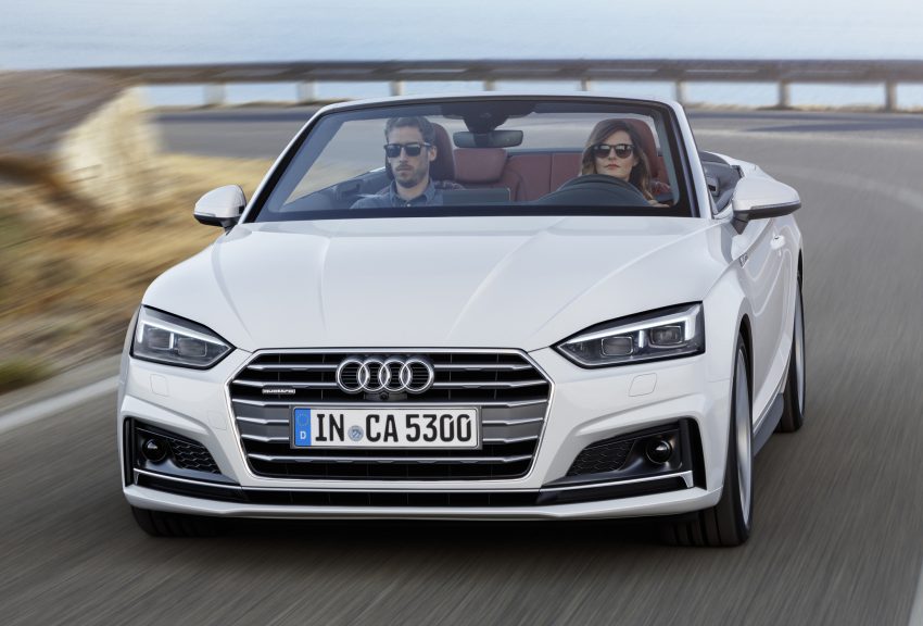 A5家族全新敞篷车，Audi A5 Cabriolet 与 S5 Cabriolet。 12312