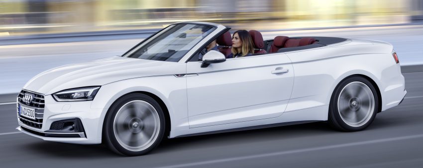 A5家族全新敞篷车，Audi A5 Cabriolet 与 S5 Cabriolet。 12314