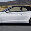 A5家族全新敞篷车，Audi A5 Cabriolet 与 S5 Cabriolet。