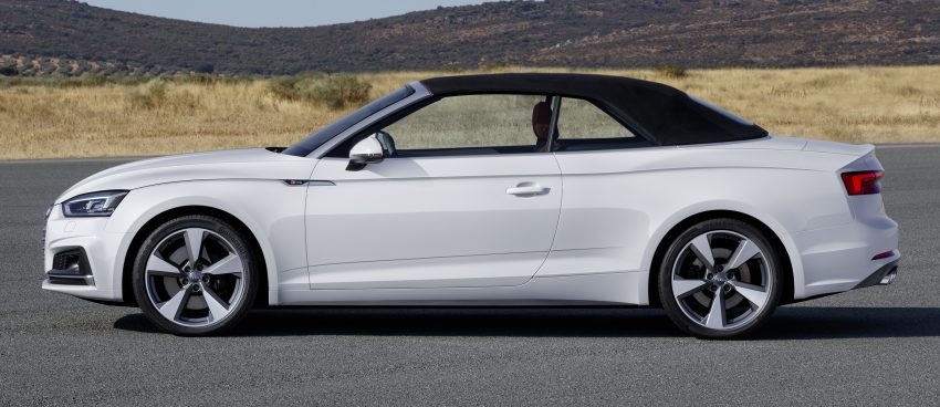 A5家族全新敞篷车，Audi A5 Cabriolet 与 S5 Cabriolet。 12317