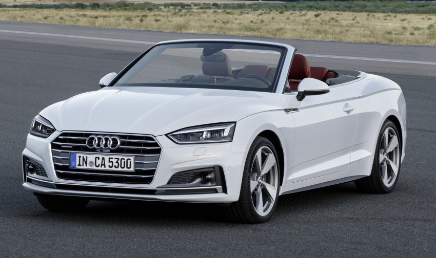 A5家族全新敞篷车，Audi A5 Cabriolet 与 S5 Cabriolet。 12320