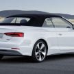 A5家族全新敞篷车，Audi A5 Cabriolet 与 S5 Cabriolet。