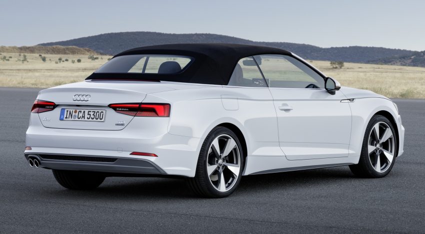 A5家族全新敞篷车，Audi A5 Cabriolet 与 S5 Cabriolet。 12321
