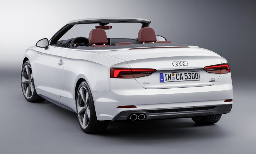 A5家族全新敞篷车，Audi A5 Cabriolet 与 S5 Cabriolet。 12324