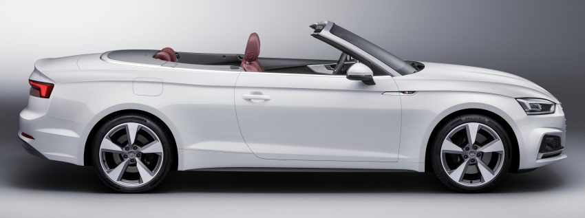 A5家族全新敞篷车，Audi A5 Cabriolet 与 S5 Cabriolet。 12326