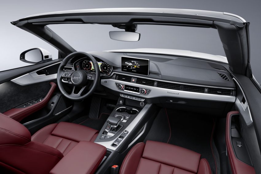 A5家族全新敞篷车，Audi A5 Cabriolet 与 S5 Cabriolet。 12330