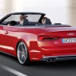 A5家族全新敞篷车，Audi A5 Cabriolet 与 S5 Cabriolet。