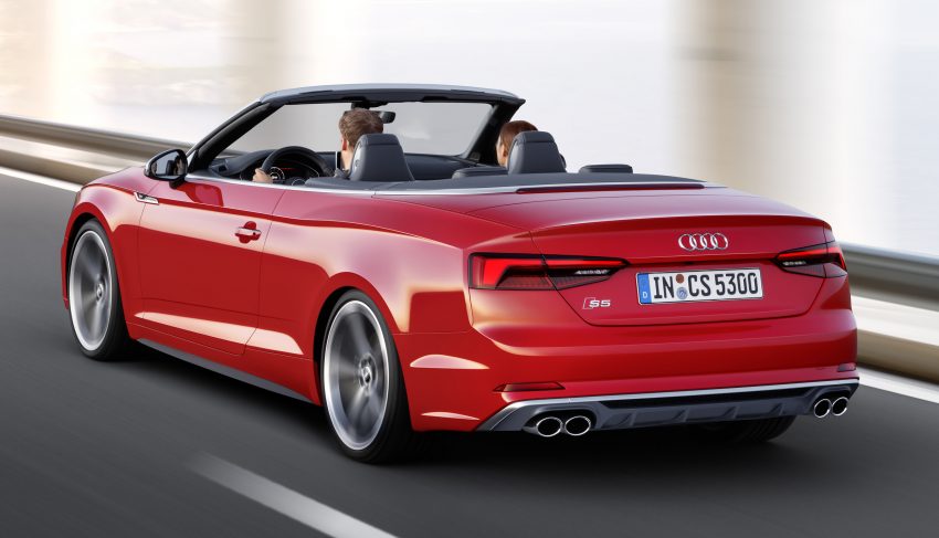 A5家族全新敞篷车，Audi A5 Cabriolet 与 S5 Cabriolet。 12332