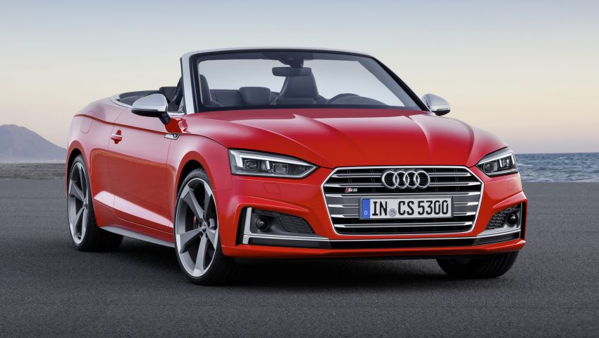 A5家族全新敞篷车，Audi A5 Cabriolet 与 S5 Cabriolet。 12335