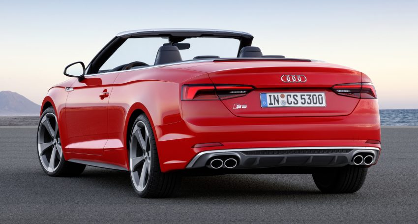 A5家族全新敞篷车，Audi A5 Cabriolet 与 S5 Cabriolet。 12336