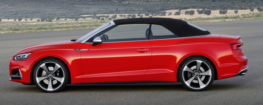 A5家族全新敞篷车，Audi A5 Cabriolet 与 S5 Cabriolet。 12338