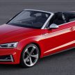 A5家族全新敞篷车，Audi A5 Cabriolet 与 S5 Cabriolet。