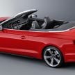 A5家族全新敞篷车，Audi A5 Cabriolet 与 S5 Cabriolet。
