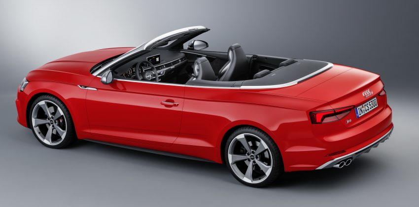 A5家族全新敞篷车，Audi A5 Cabriolet 与 S5 Cabriolet。 12342