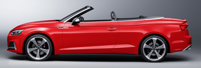 A5家族全新敞篷车，Audi A5 Cabriolet 与 S5 Cabriolet。 12343