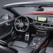 A5家族全新敞篷车，Audi A5 Cabriolet 与 S5 Cabriolet。
