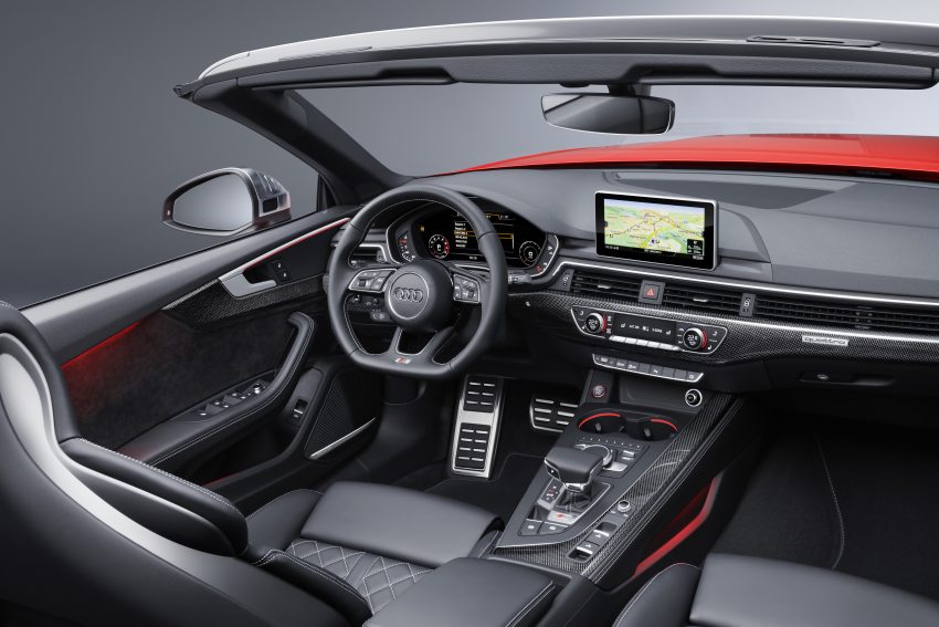 A5家族全新敞篷车，Audi A5 Cabriolet 与 S5 Cabriolet。 12345