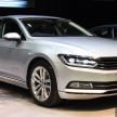 全新八代 Volkswagen Passat 本地上市, 价格RM160k起。
