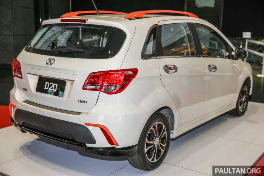 北汽 D20 本地首发预览，Hatchback Sedan明年齐上市。 12788