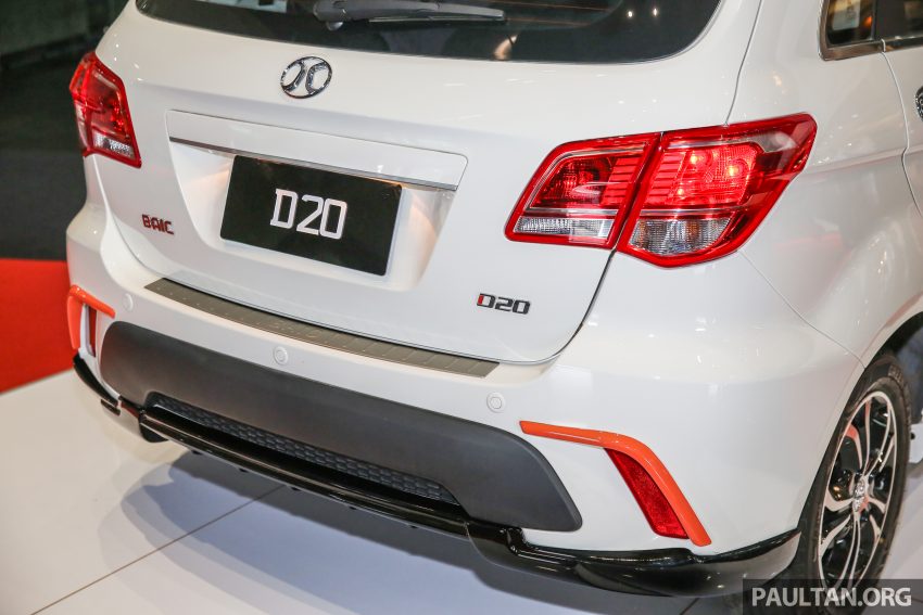 北汽 D20 本地首发预览，Hatchback Sedan明年齐上市。 12800