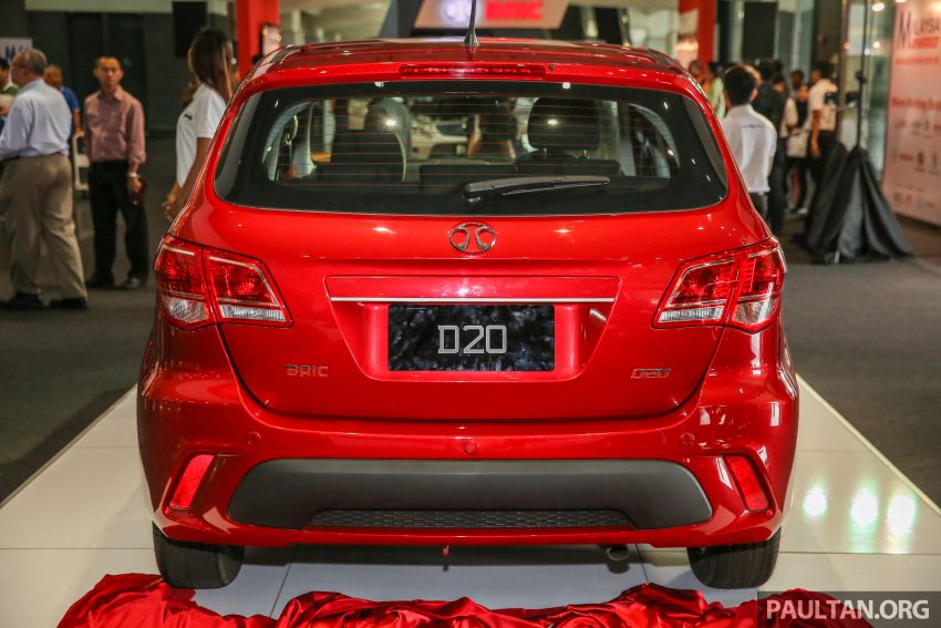 北汽 D20 本地首发预览，Hatchback Sedan明年齐上市。 12770
