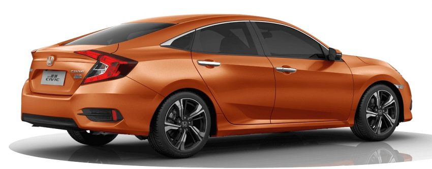 中国发表入门级 Honda Civic FC，搭载1.0三缸涡轮引擎。 14162