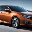 中国发表入门级 Honda Civic FC，搭载1.0三缸涡轮引擎。