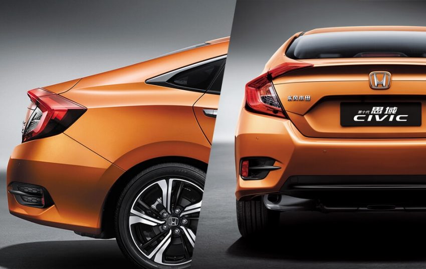 中国发表入门级 Honda Civic FC，搭载1.0三缸涡轮引擎。 14167