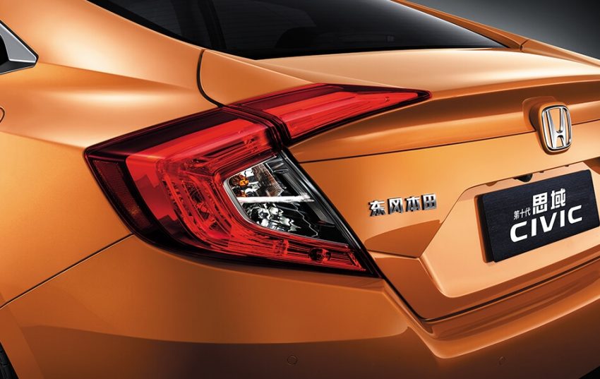 中国发表入门级 Honda Civic FC，搭载1.0三缸涡轮引擎。 14168
