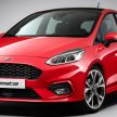 全新Ford Fiesta外观造型发布，分四等级，马丁头延续。