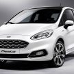 全新Ford Fiesta外观造型发布，分四等级，马丁头延续。