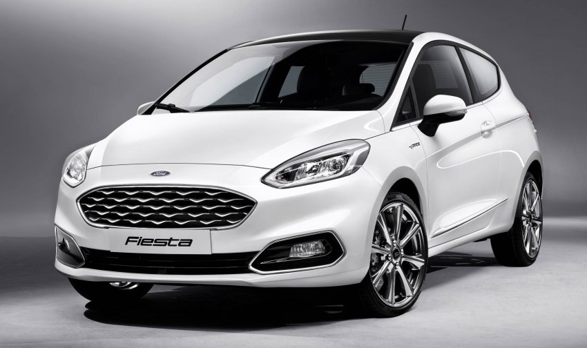 全新Ford Fiesta外观造型发布，分四等级，马丁头延续。 14924