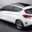 全新Ford Fiesta外观造型发布，分四等级，马丁头延续。