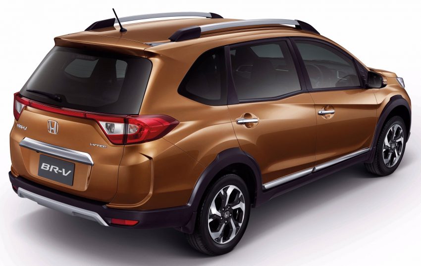 Honda BR-V 本地被拍到进行道路实测，预计明年上市。 12067