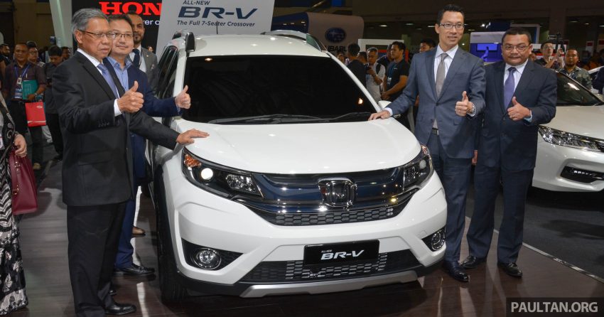 Honda BR-V 在大马车展上被展出，本地上市倒数阶段？ 12585