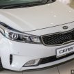 小改款 Kia Cerato 规格配备确认，价格维持从RM91k起。