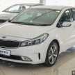 小改款 Kia Cerato 规格配备确认，价格维持从RM91k起。