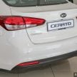 小改款 Kia Cerato 规格配备确认，价格维持从RM91k起。