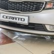 小改款 Kia Cerato 开始展示，预计将全线涨价RM5-8k！