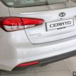 小改款 Kia Cerato 规格配备确认，价格维持从RM91k起。