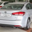 小改款 Kia Cerato 开始展示，预计将全线涨价RM5-8k！