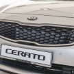 小改款 Kia Cerato 开始展示，预计将全线涨价RM5-8k！