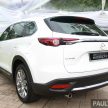 全新 Mazda CX-9 预览，搭载2.5升SkyActiv-G 涡轮引擎。