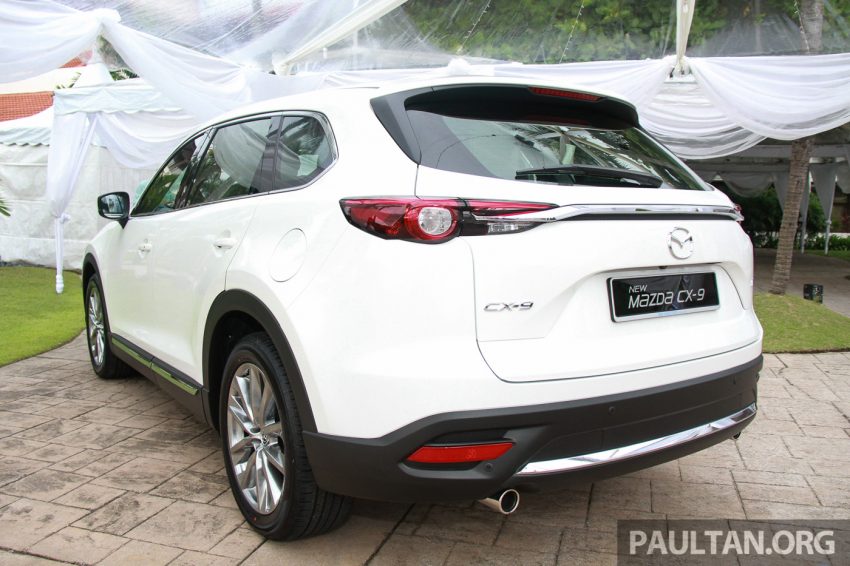 全新 Mazda CX-9 预览，搭载2.5升SkyActiv-G 涡轮引擎。 12237