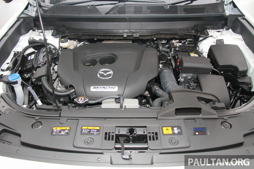 全新 Mazda CX-9 预览，搭载2.5升SkyActiv-G 涡轮引擎。 12223