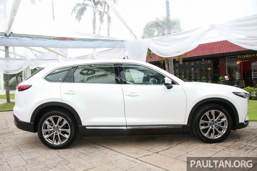 全新 Mazda CX-9 预览，搭载2.5升SkyActiv-G 涡轮引擎。 12250