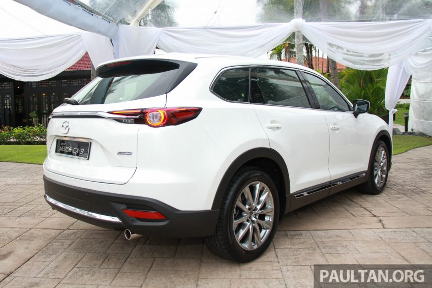 全新 Mazda CX-9 预览，搭载2.5升SkyActiv-G 涡轮引擎。 12252